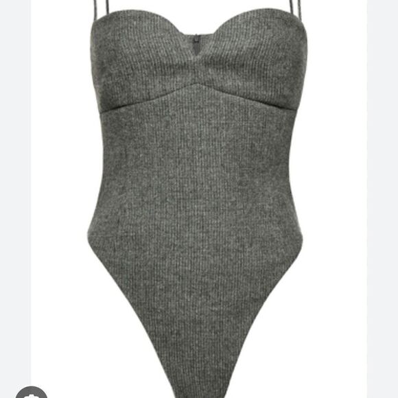 [magda butrym] BNWT  cashmere & silk  body suit - Picture 1 of 11